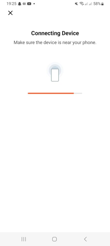 Ruční párování chytré WiFi LED žárovky ORANŽOVKY s mobilní aplikací Tuya Smart
