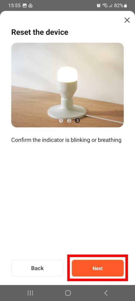 Resetování a ruční párování hytré WiFi LED žárovky ORANŽOVKY s mobilní aplikací Tuya Smart