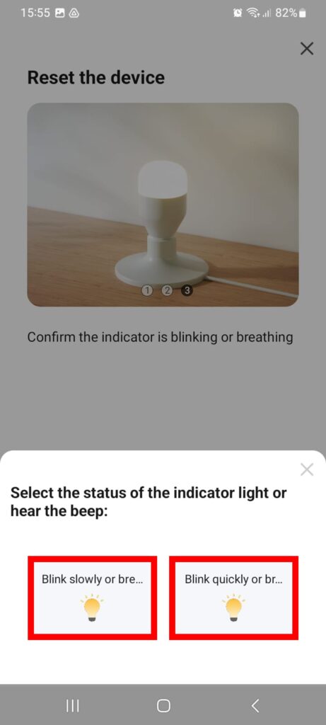 Resetování a ruční párování hytré WiFi LED žárovky ORANŽOVKY s mobilní aplikací Tuya Smart