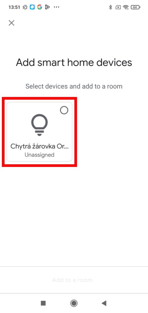 Jak ovládat chytrou žárovku Oranžovku hlasem pomocí asistentů Google Home a Alexa