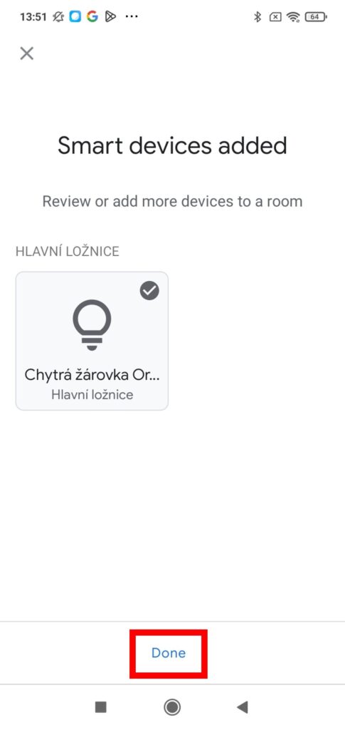 Jak ovládat chytrou žárovku Oranžovku hlasem pomocí asistentů Google Home a Alexa