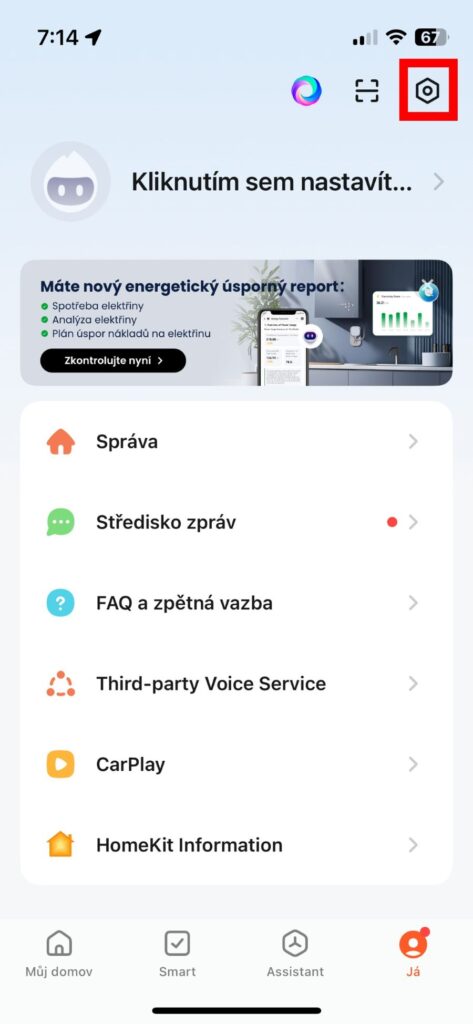 Návod: Jak v aplikaci Tuya vymazat cache (mezipaměť) a k čemu je to dobré
