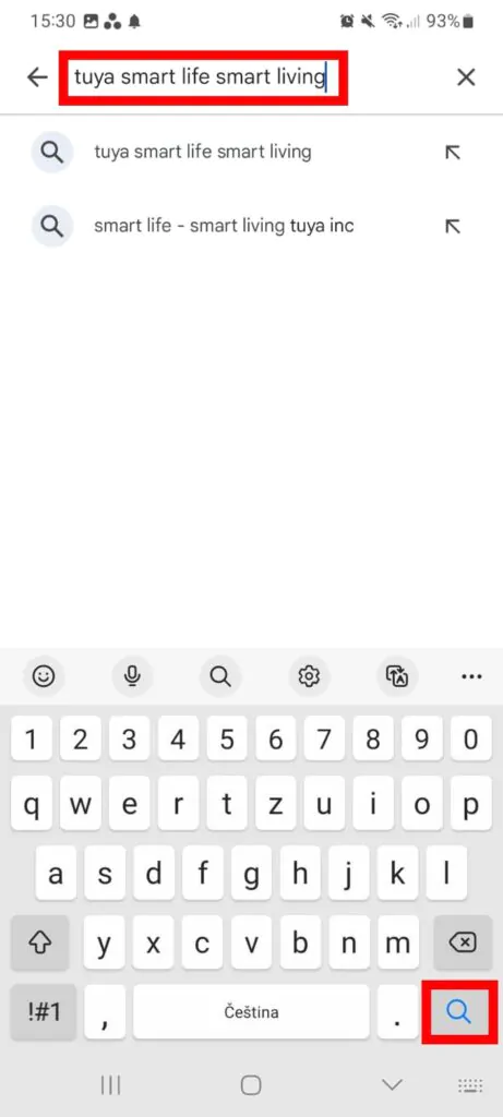 Aktualizace aplikace Tuya – Smart Life, Smart Living v systému Android