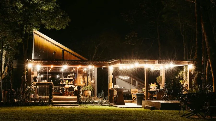 Venkovní osvětlení terasy